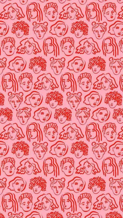 Get The Iphone Of Your Dreams In The Gorgeous Shade Of Red Wallpaper