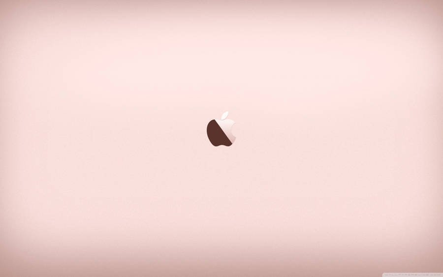 Get The Rose Gold Apple Aesthetic With This Luxury Background Wallpaper