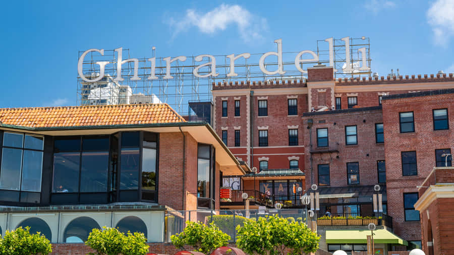 Ghiradelli Square In The Morning Wallpaper