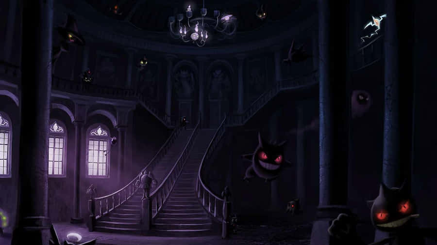 Ghost Pokemon 1920 X 1080 Wallpaper