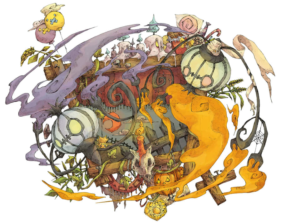 Ghost Pokemon 2201 X 1748 Wallpaper