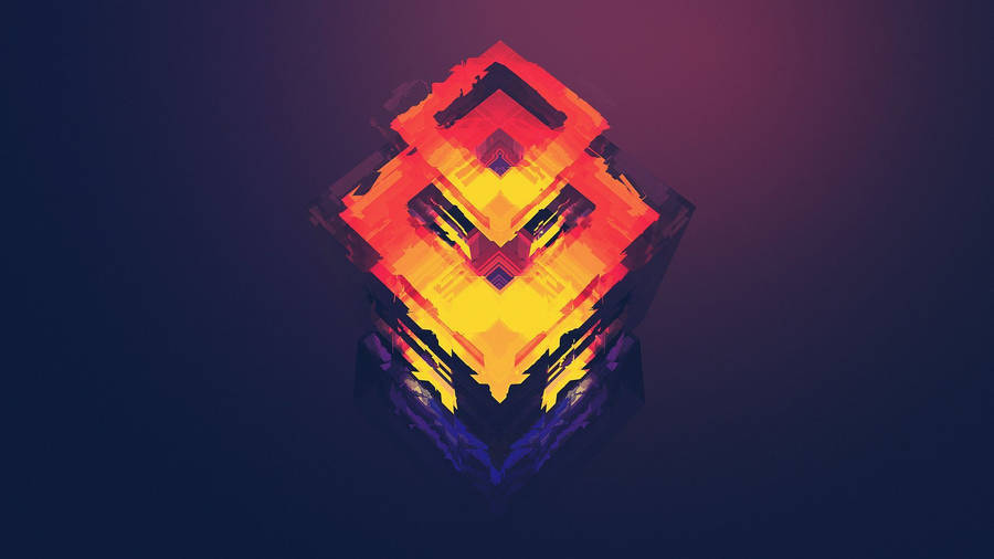 Ghost Symmetry Gaming Profile Wallpaper