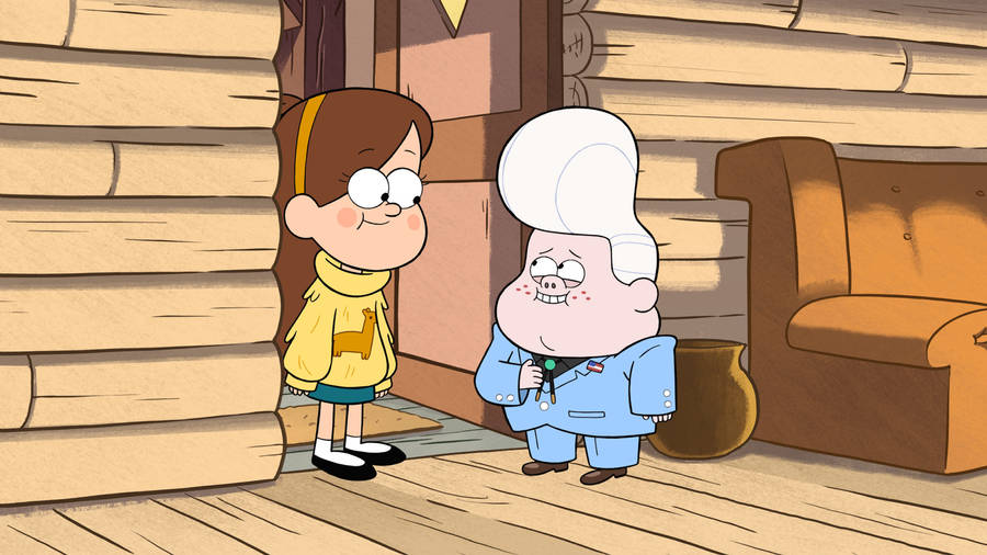 Gideon Gleeful Talks Mabel Wallpaper