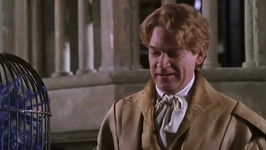 Gilderoy_ Lockhart_with_ Cage Wallpaper