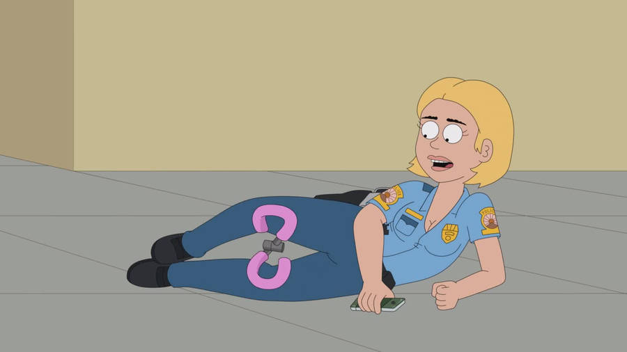 Gina Jabowski Of Paradise Pd Working Out Wallpaper