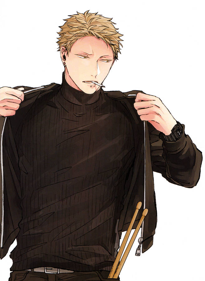 Given Akihiko Cool Poster Wallpaper