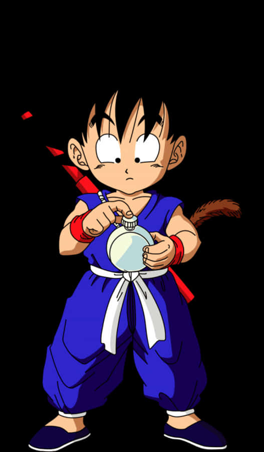 Goku 480 X 819 Wallpaper