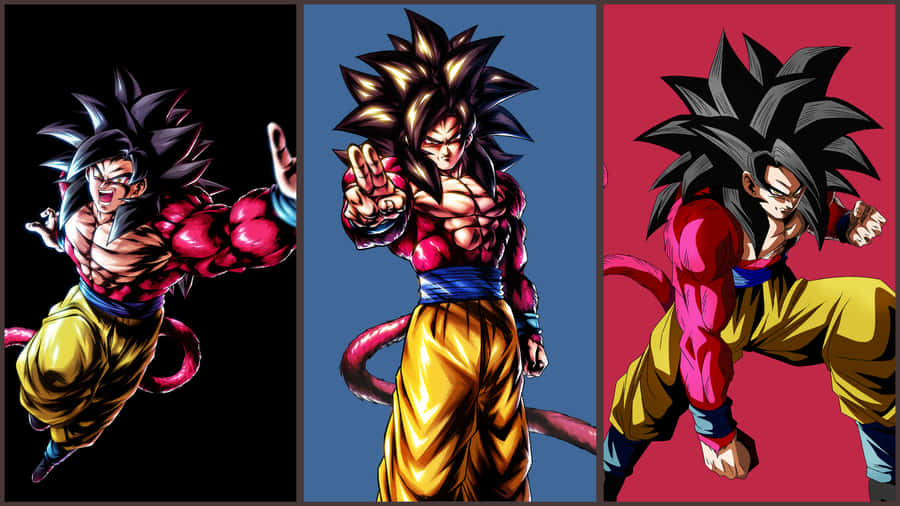 Goku In Super Saiyan 4 Form. Wallpaper