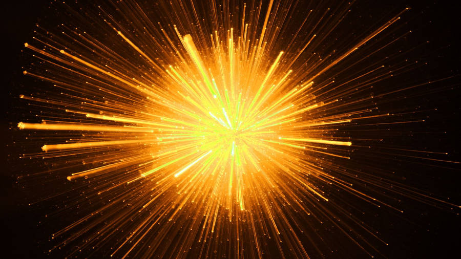 Gold Explosion Heat Wallpaper