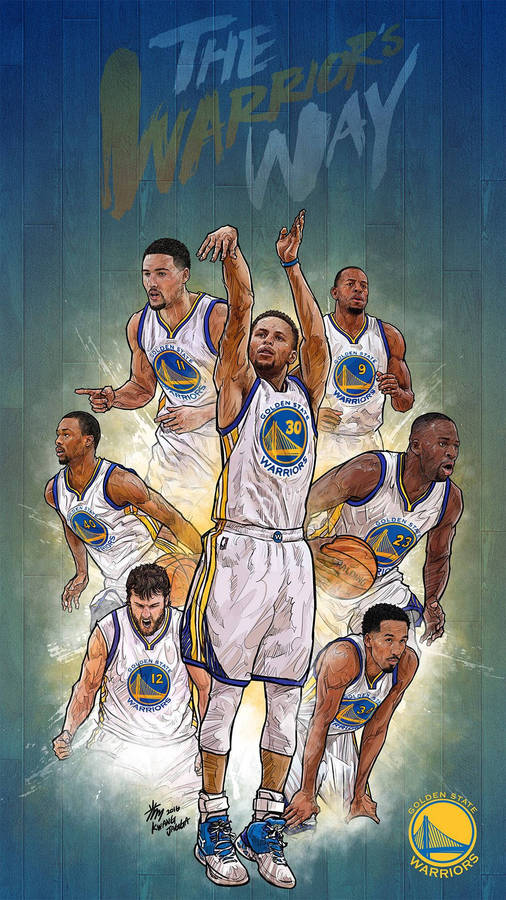 Golden State Warriors Cool Basketball Iphone Wallpaper