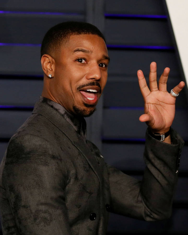 Goofy Michael B. Jordan Wallpaper