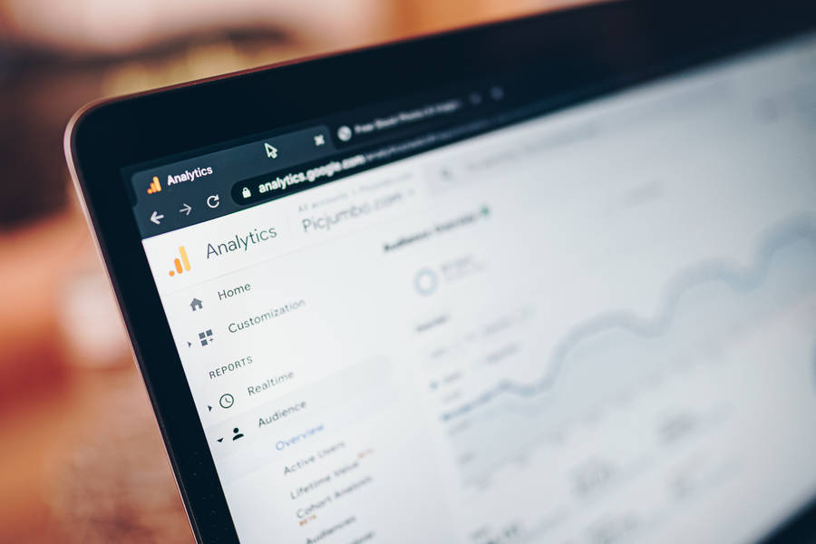 Google Analytics Website Laptop Wallpaper
