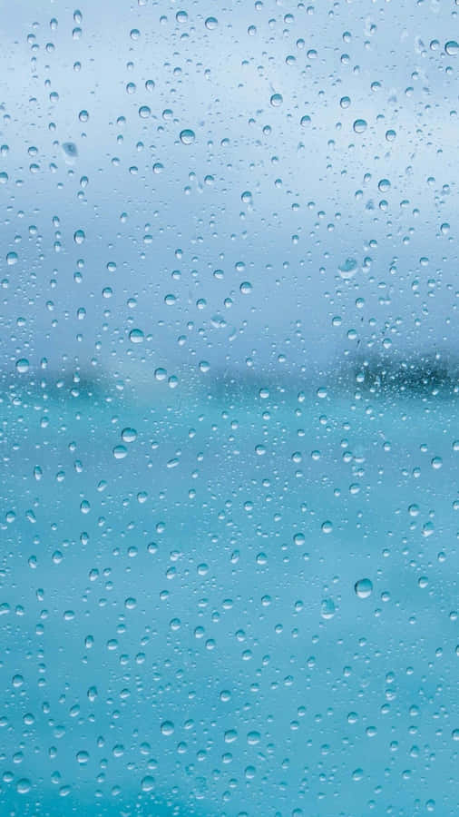 Google Pixel Water Droplets Blur Wallpaper