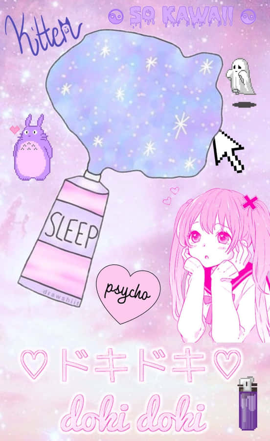 Gothic Pastel Kawaii Wallpaper