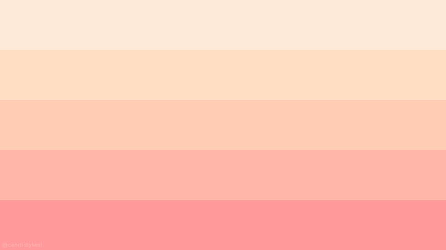 Gradient Beige Aesthetic Desktop Wallpaper