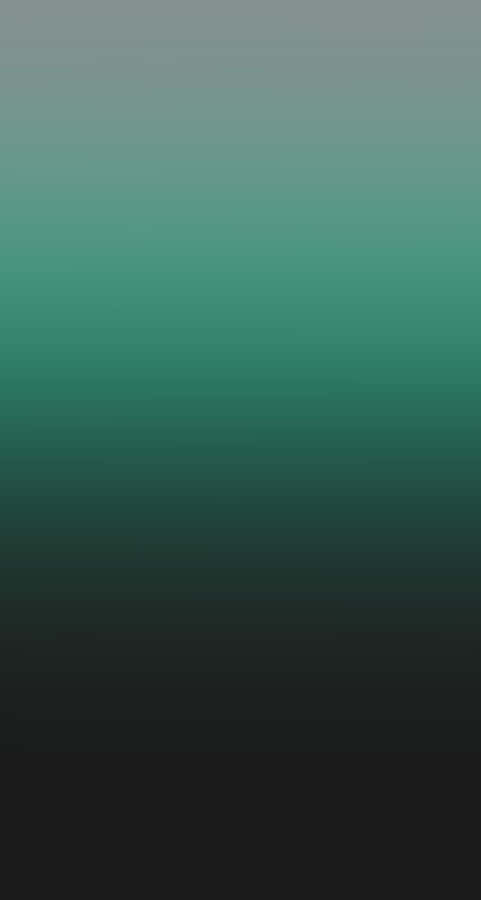 Gradient Black And Dark Green Iphone Wallpaper