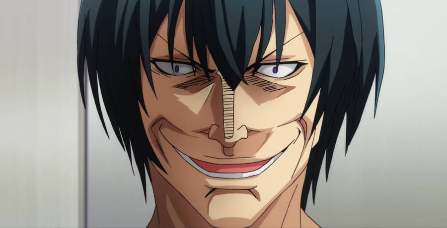 Grand Blue Evil Look Wallpaper