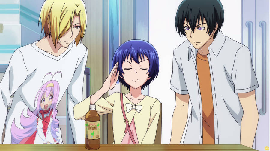 Grand Blue Kohei, Cakey, And Lori Wallpaper