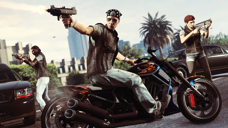 Grand Theft Auto 5 In All Its Hd Glory Wallpaper