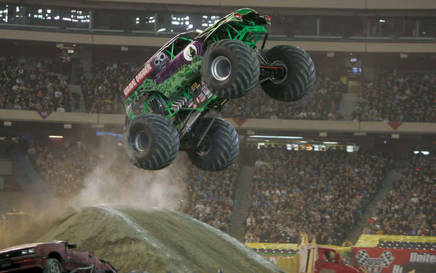 Grave Digger Monster Truck Wallpaper