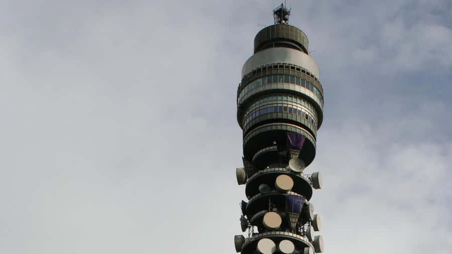 Gray Aesthetic Bt Tower Wallpaper