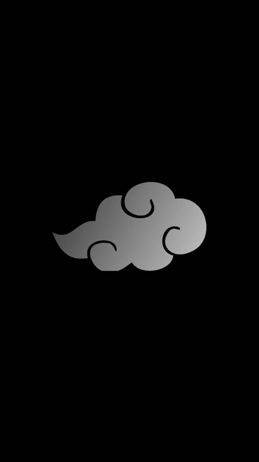 Gray Akatsuki Cloud Iphone Wallpaper