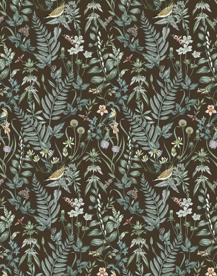 Green And Brown Balance Wallpaper