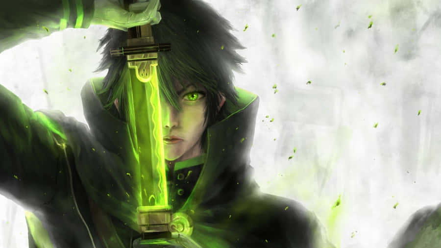 Green Anime Seraph Of The End Wallpaper