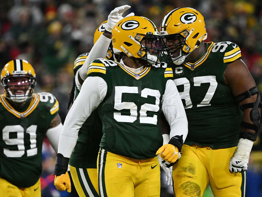 Green Bay Packers Kenny Clark And Rashan Gary Wallpaper