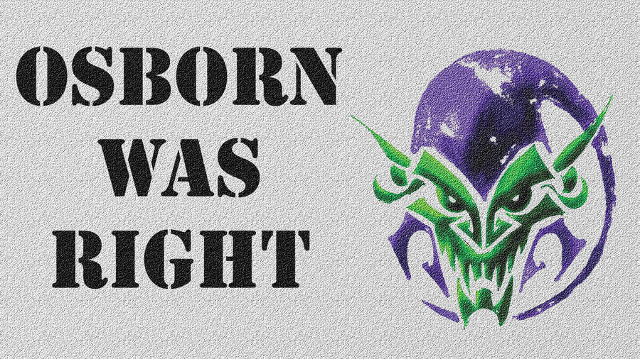 Green Goblin Osborn Was Right Wallpaper