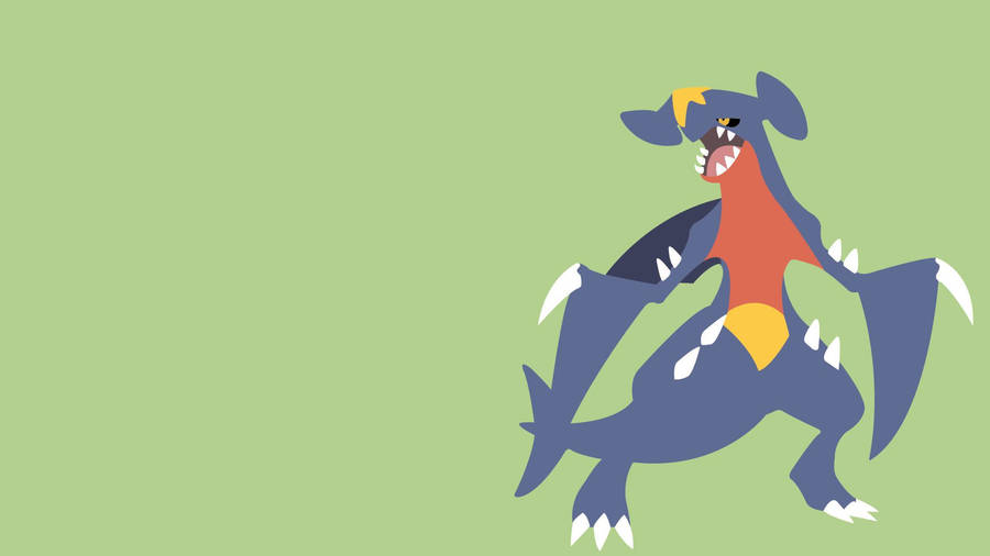 Green Pokemon Garchomp Wallpaper