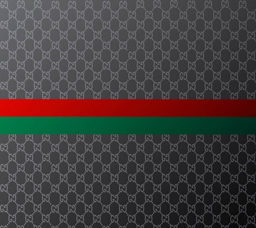 Grey Aesthetic Gucci Pattern Wallpaper