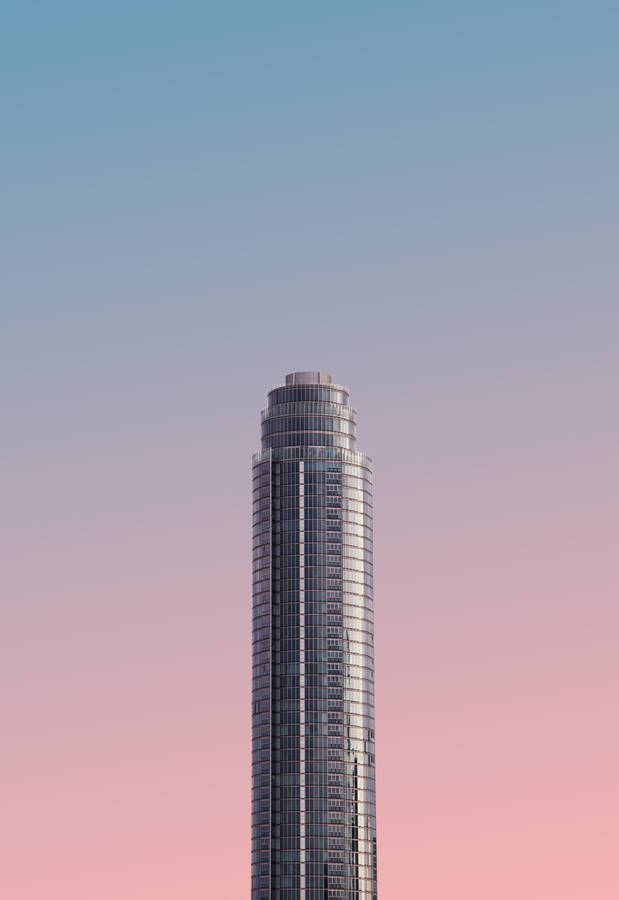 Grey Tower Skyscraper Wallpaper