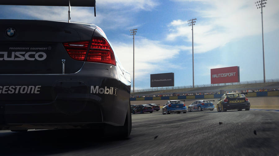 Grid Autosport Car Rear Wallpaper