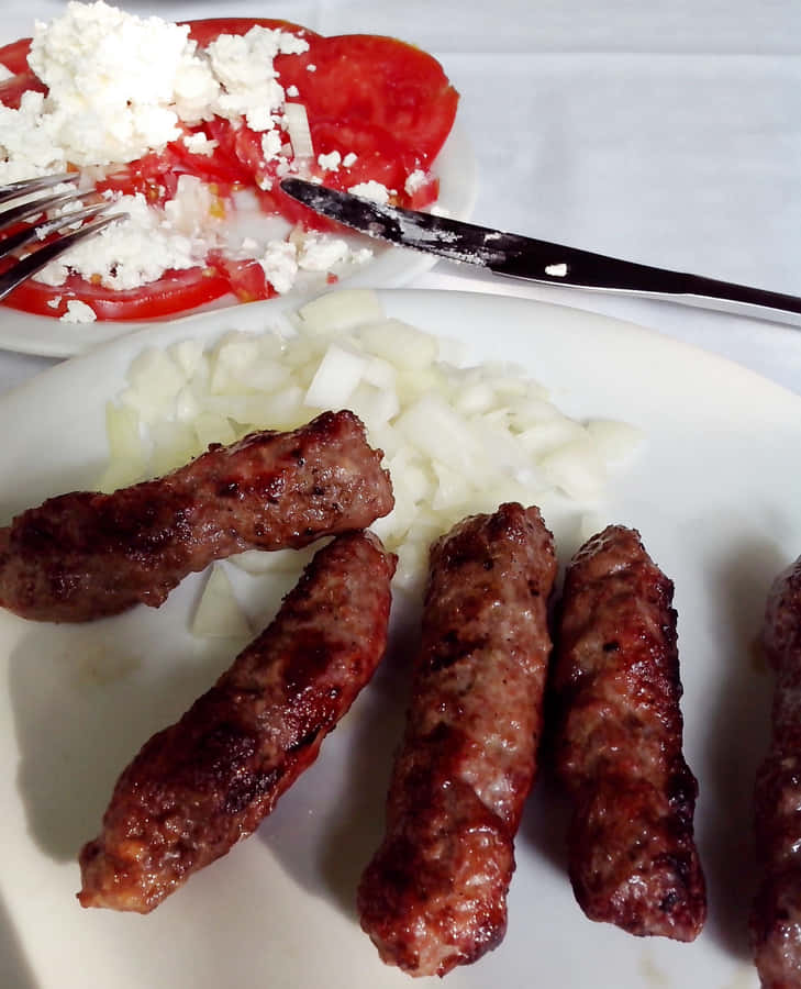 Grilled Ćevapi Sausages Wallpaper