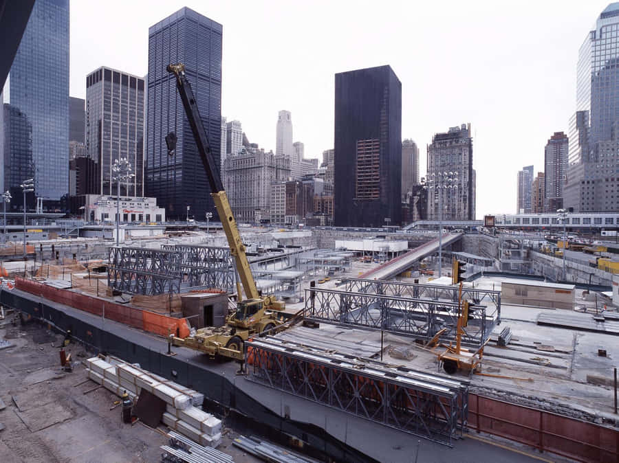 Ground Zero Reconstruction Progress Wallpaper