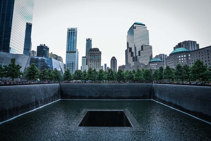 Ground Zero Reflecting Pool Wallpaper