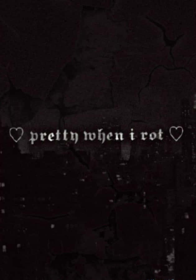 Grunge Tumblr Aesthetic Gothic Typography Wallpaper
