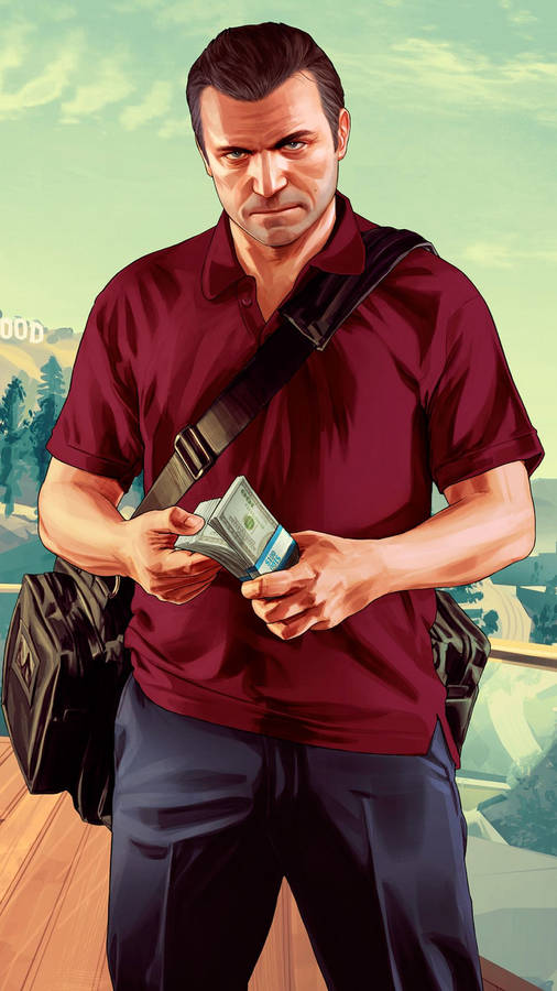 Gta Iphone Michael Townley Wallpaper