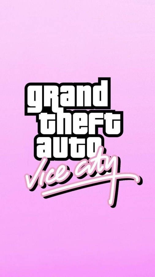 Gta Iphone Pink Aesthetic Wallpaper