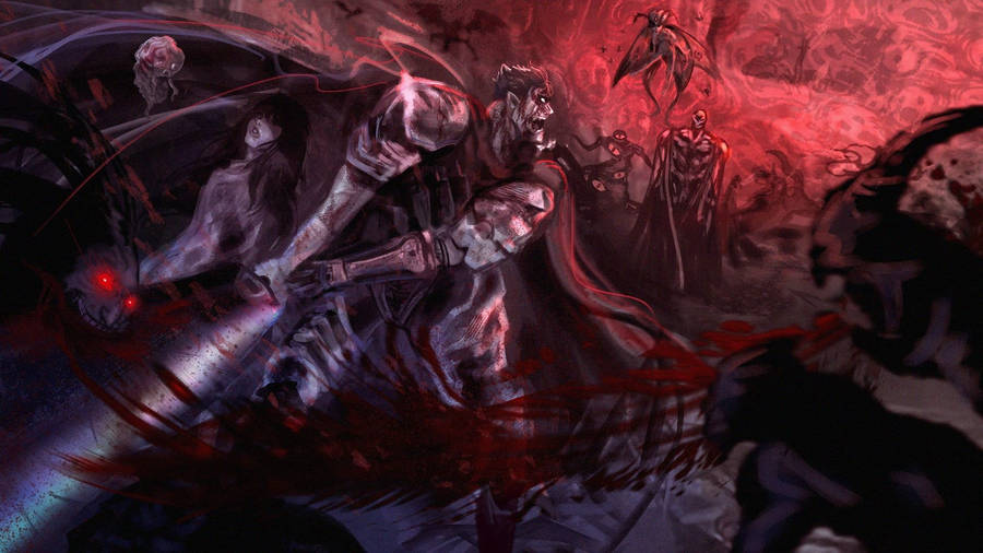 Guts, The Black Swordsman, Enraged Wallpaper