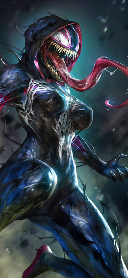 Gwen Venom Iphone Wallpaper