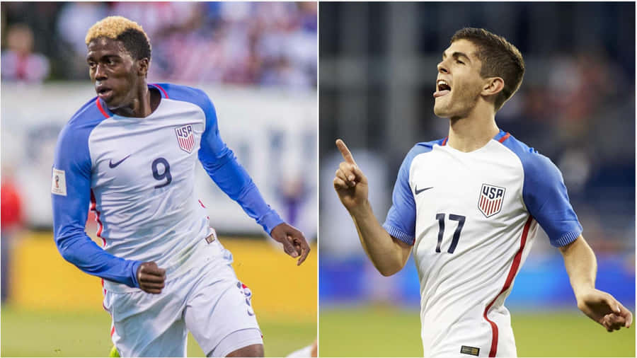 Gyasi Zardes And Christian Pulisic Wallpaper