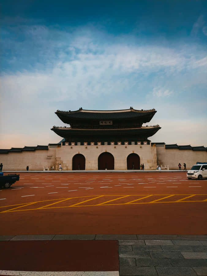 Gyeongbokgung Palace Captured In Film Wallpaper