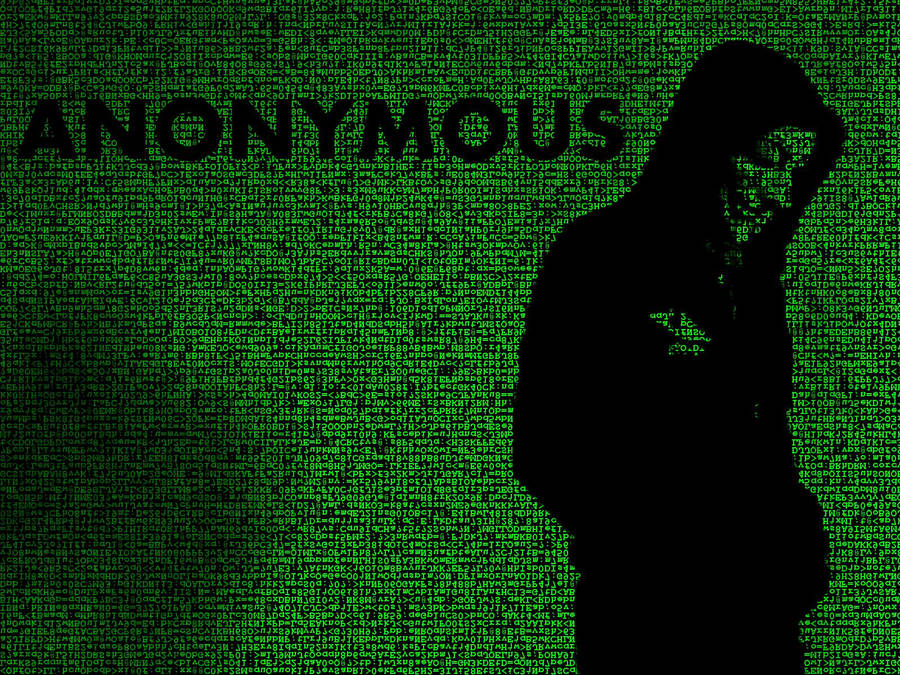 Hacker Wearing Guy Fawkes Mask Wallpaper