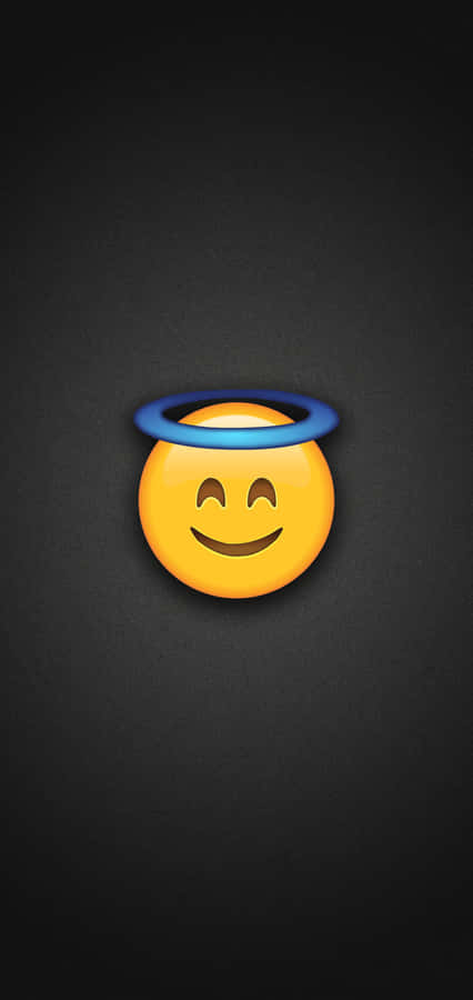 Hallo Angel Smile Emoji Kindness Wallpaper