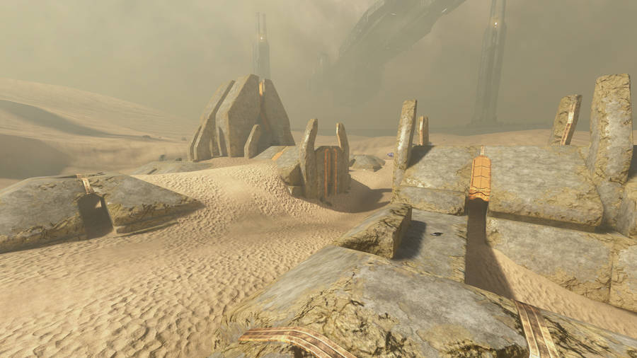 Halo 3 Abandoned Area Wallpaper