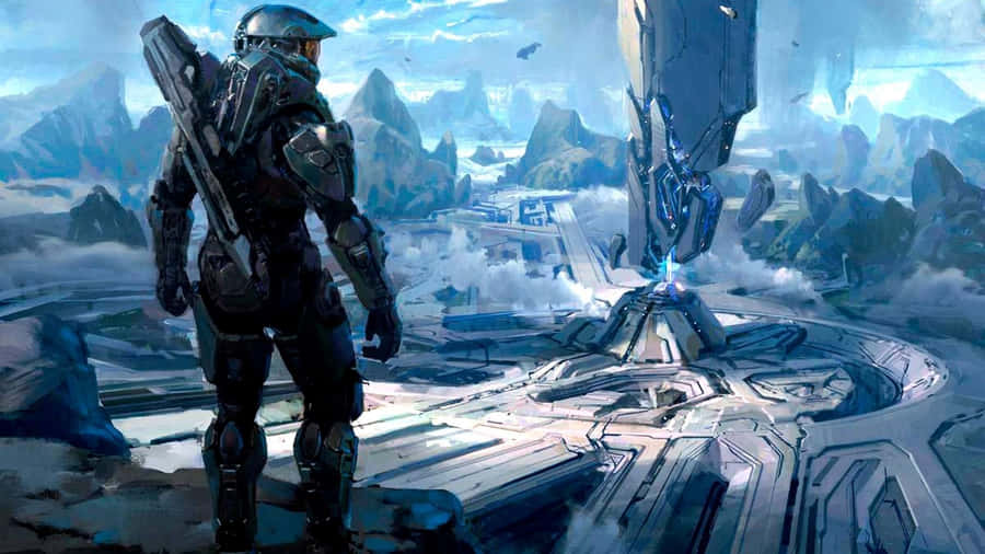 Halo Master Chief Fictional Character Wallpaper