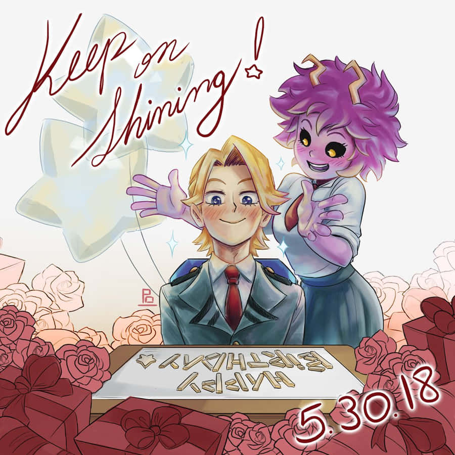 'happy Birthday Anime Fun!' Wallpaper