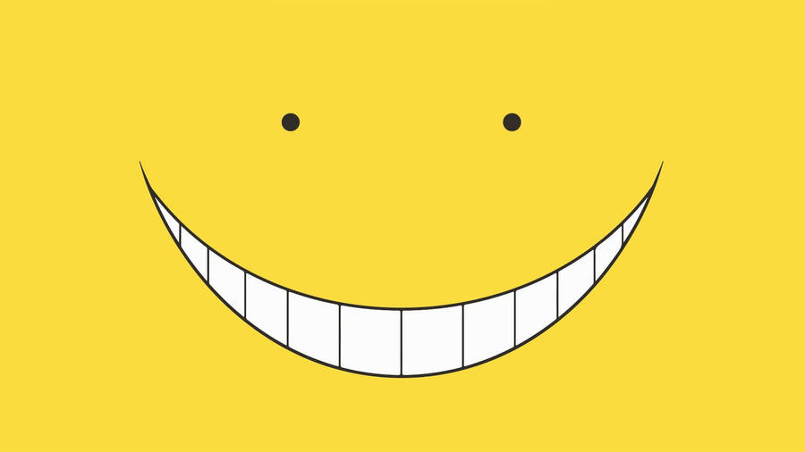 Happy Emoji Wide Smile Wallpaper